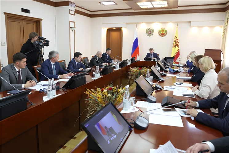 Еженедельное совещание в Доме Правительства