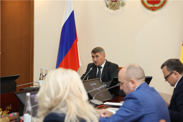 Еженедельное совещание в Доме Правительства