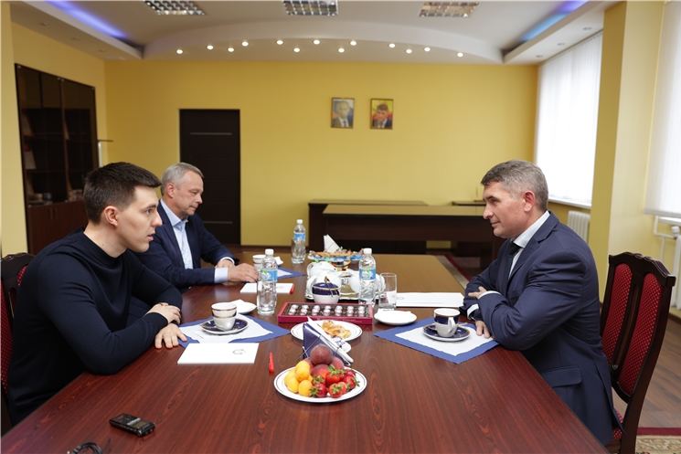 Встреча Олега Николаева с Григорием Соловьевым