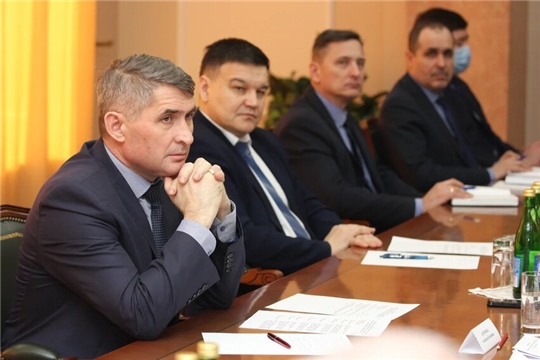 Представители парламентских фракций на встрече с Главой республики