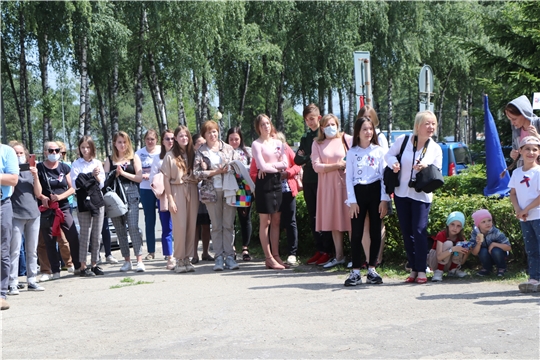 Вручение паспортов в Чебоксарском районе, приуроченное к празднованию Дня России