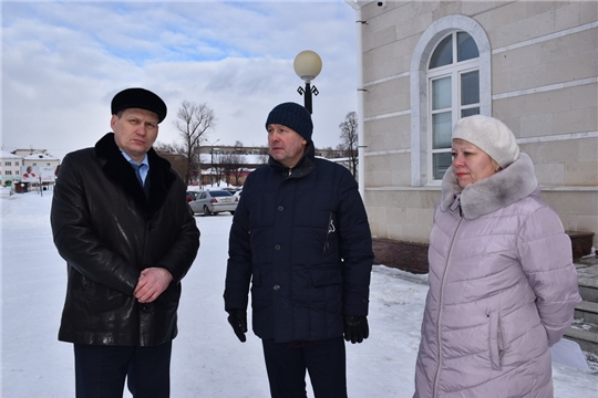 Рабочая поездка в Шумерлю Министра транспорта и дорожного хозяйства Чувашии Владимира Осипова
