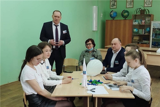 Глава администрации города Шумерля Валерий Шигашев и депутаты Собрания приняли активное участие в познавательном мероприятии «Путем звезд»