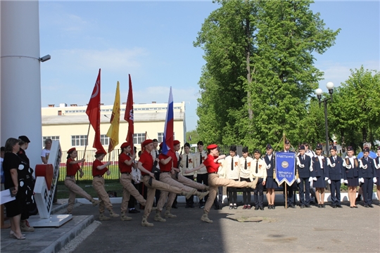 В Шумерле проходят городские военно-спортивные игры «Зарница»  и «Орлёнок»
