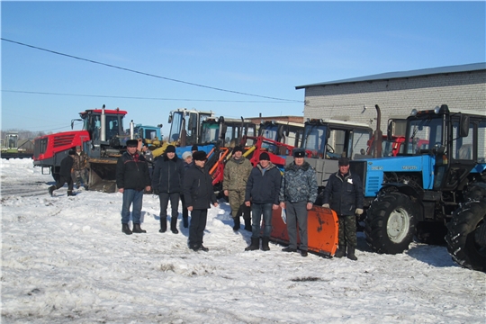 В хозяйствах Яльчикского района начались комиссионные смотры готовности к весенним полевым работам «Весна-2021»