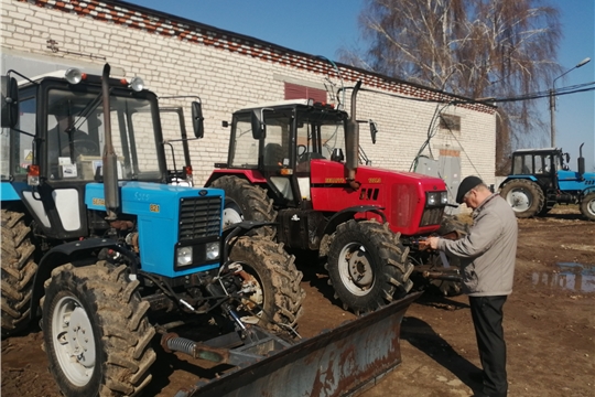 Смотр готовности сельскохозяйственных предприятий Чебоксарского района к  весенне-полевым  работам 2021 года.