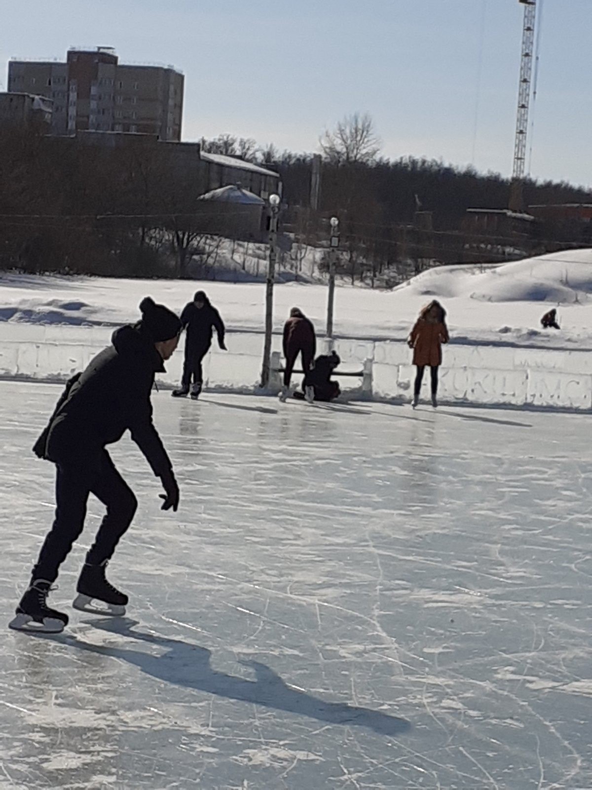 Прохождение квеста Каток на реке