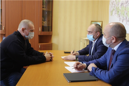 В рамках региональной недели депутатом Государственной Думы Федерального Собрания Российской Федерации Моляковым Игорем Юрьевичем проведена встреча с главой администрации Канашского района Чувашской Республики В. Н. Степановым