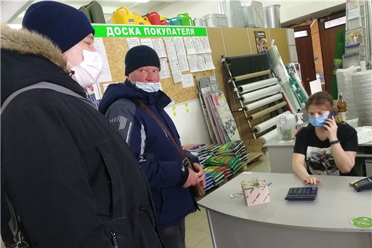 В ходе рейда составлено 2 протокола на покупателей в Торговом доме «Юман»