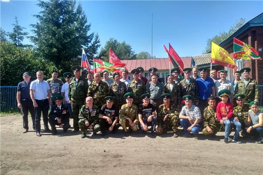 Открытие памятного знака «Пограничный столб» в д. Вурман-Янишево