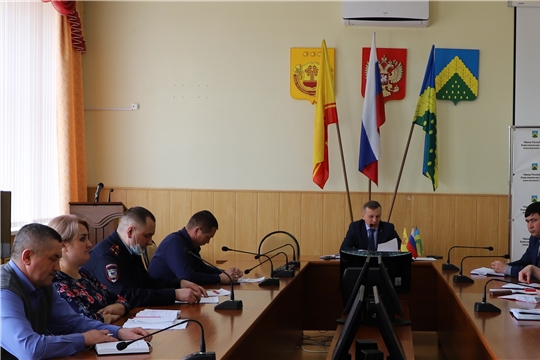 Состоялось очередное заседание антитеррористической комиссии Комсомольского района Чувашской Республики