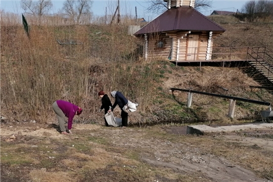 Субботник на территории Асановского сельского поселения