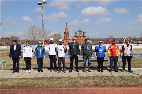 Торжественное открытие летнего спортивного сезона в Комсомольском районе