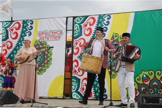 Национальный (Республиканский) праздник Сабантуй прошел в селе Урмаево Комсомольского района