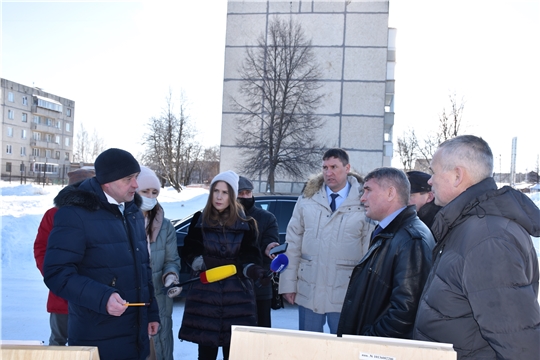 Олег Николаев посетил Козловский район