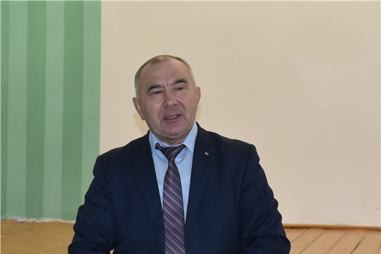 Глава администрации района А.Н. Кузнецов провел встречу с трудовым коллективом МБОУ «Траковская СОШ»
