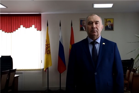Видеопоздравление главы администрации Красноармейского района Кузнецова Александра Николаевича