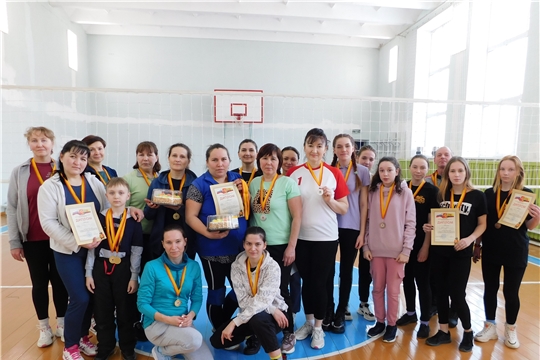 Состоялся турнир по волейболу среди женских команд, посвященный Международному женскому дню 8 марта
