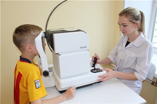 В Красночетайской районной больнице откроется кабинет охраны зрения детей