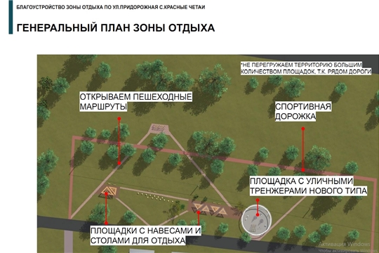 Администрацией Красночетайского района запущено общественное обсуждение дизайн-проекта комплексного благоустройства зоны отдыха по улице Придорожная с.Красные Четаи