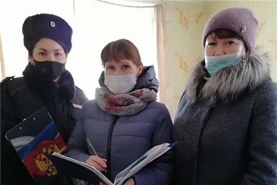 В рамках графика межведомственных рейдов состоялся очередной выезд в семьи