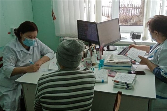 Выездные приемы мобильных бригад участковых врачей и врачей-специалистов Красночетайской районной больницы проходят по графику