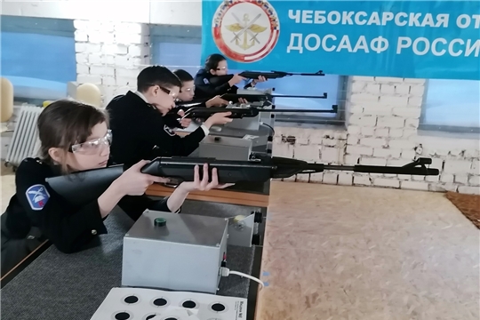 Завершилось первенство по стрельбе из пневматической винтовки среди учащихся школ Ленинского района города Чебоксары