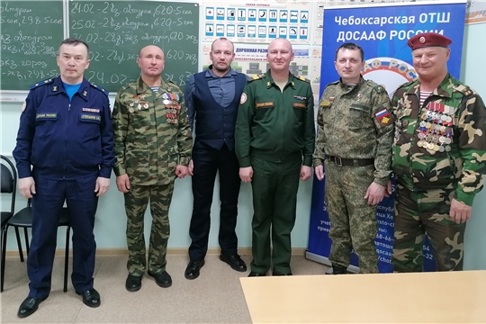 В Чебоксарской ОТШ ДОСААФ России состоялось подведение итогов месячника оборонно-массовой, военно-патриотической и спортивной работ