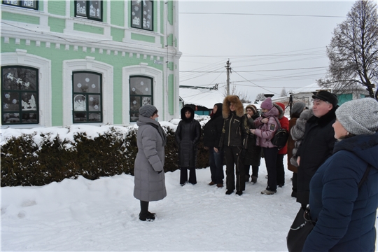 В музее - гости из Москвы