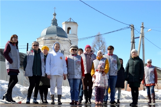 Мариинско-Посадский район присоединился к акции "10 000 шагов к жизни"