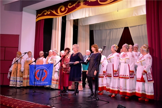 Фестиваль «Когда душа поет» собрал творческих пенсионеров Мариинско-Посадского района