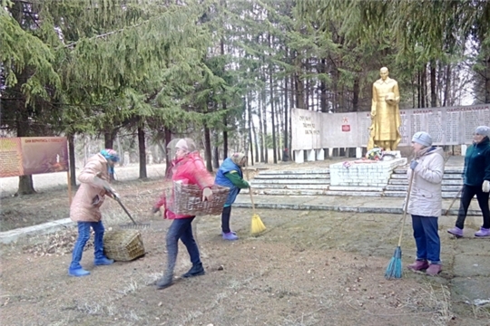 Акция Всероссийского дня заботы о памятниках истории и культуры в Бичуринском сельском поселении