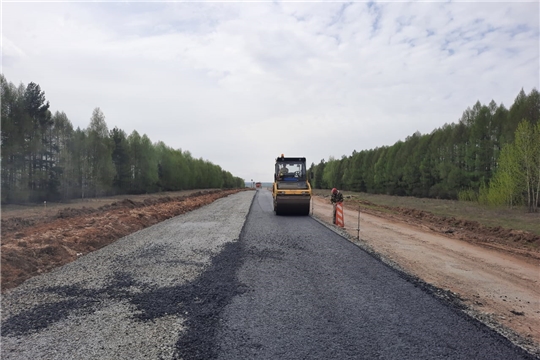 В Мариинско-Посадском районе приступили ко 2 этапу капремонта автодороги «Волга» – Марпосад – Октябрьское – Козловка