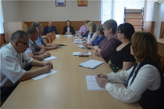 Мариинско-Посадский район посетила министр труда и социальной защиты Чувашии Алена Елизарова