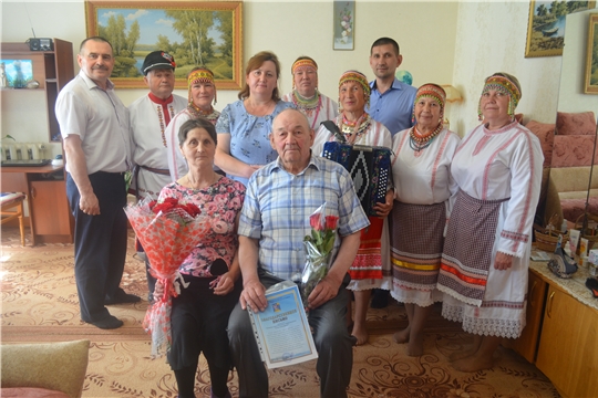 Супруги Демьяновы отметили 50-летний юбилей совместной жизни