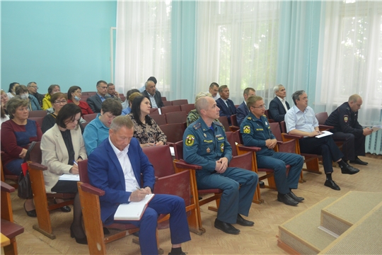 Рабочее совещание при главе администрации Мариинско-Посадского района