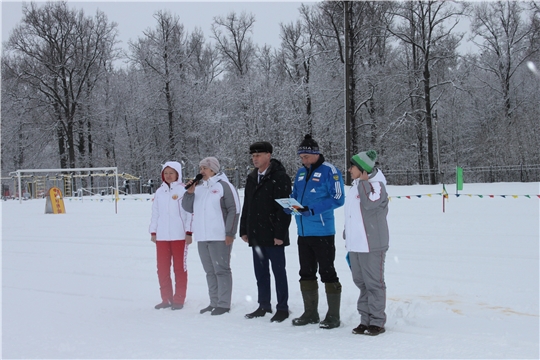 Участниками лыжных гонок стали медицинские работники
