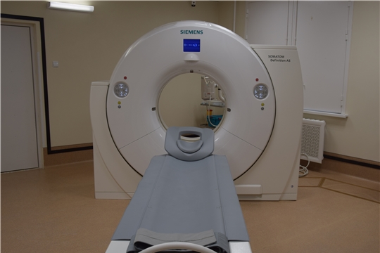Более 80 исследований ежедневно проводится на новом компьютерном томографе, поступившем в рамках нацпроекта «Здравоохранение»