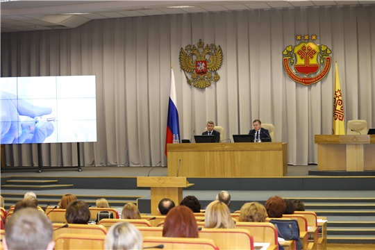 Состоялось заседание расширенной Коллегии Минздрава Чувашии