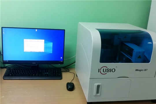 В клинико-диагностической лаборатории Центра СПИД установлено новое оборудование