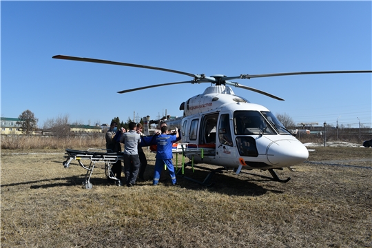 Воздушная «скорая» впервые доставила пациентку из Чувашии в федеральную клинику