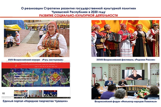 Министерством культуры выполнены основные задачи по реализации Стратегии развития государственной культурной политики Чувашской Республики в 2020 году