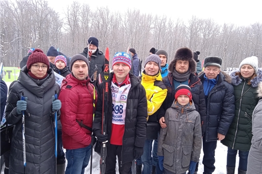 Сотрудники Минкультуры Чувашии приняли участие в «Лыжне России-2021»