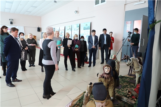 Министр культуры Чувашии Светлана Каликова ознакомилась с работой учреждений культуры Цивильского района