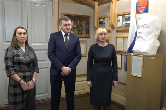 Министр культуры ознакомилась с работой учреждений культуры Янтиковского района