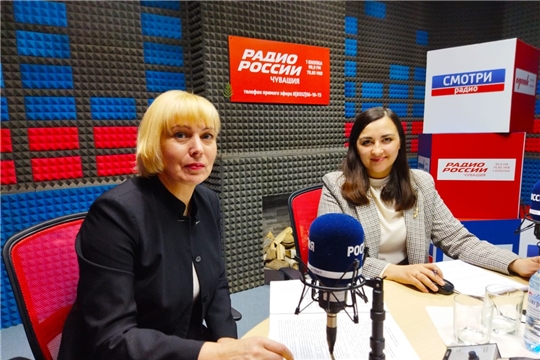 Министр культуры Чувашии Светлана Каликова приняла участие в программе «Открытая студия»