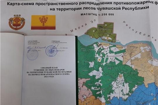 Главой Чувашской Республики утвержден Сводный план тушения лесных пожаров на 2021 год
