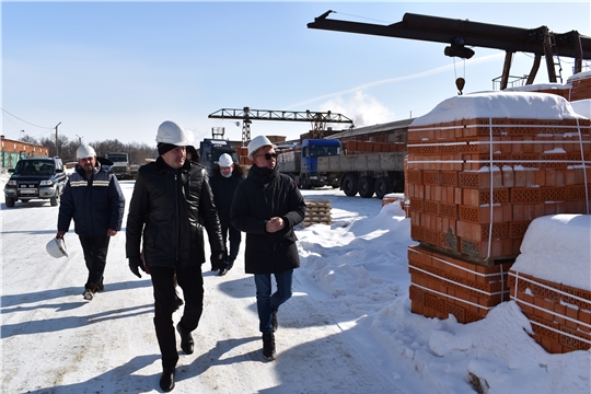 Министр промышленности и энергетики Чувашской Республики Евгений Герасимов посетил с рабочим визитом Ядринский район