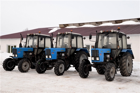 В ЗАО «Батыревский» поступили новые тракторы Беларус МТЗ 82.1.