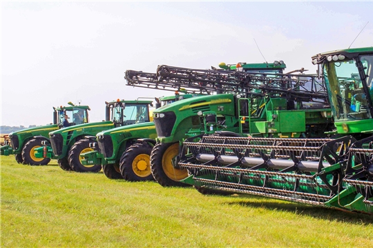 С начала года аграриями Чувашии приобретено 323 единицы сельскохозяйственной техники.